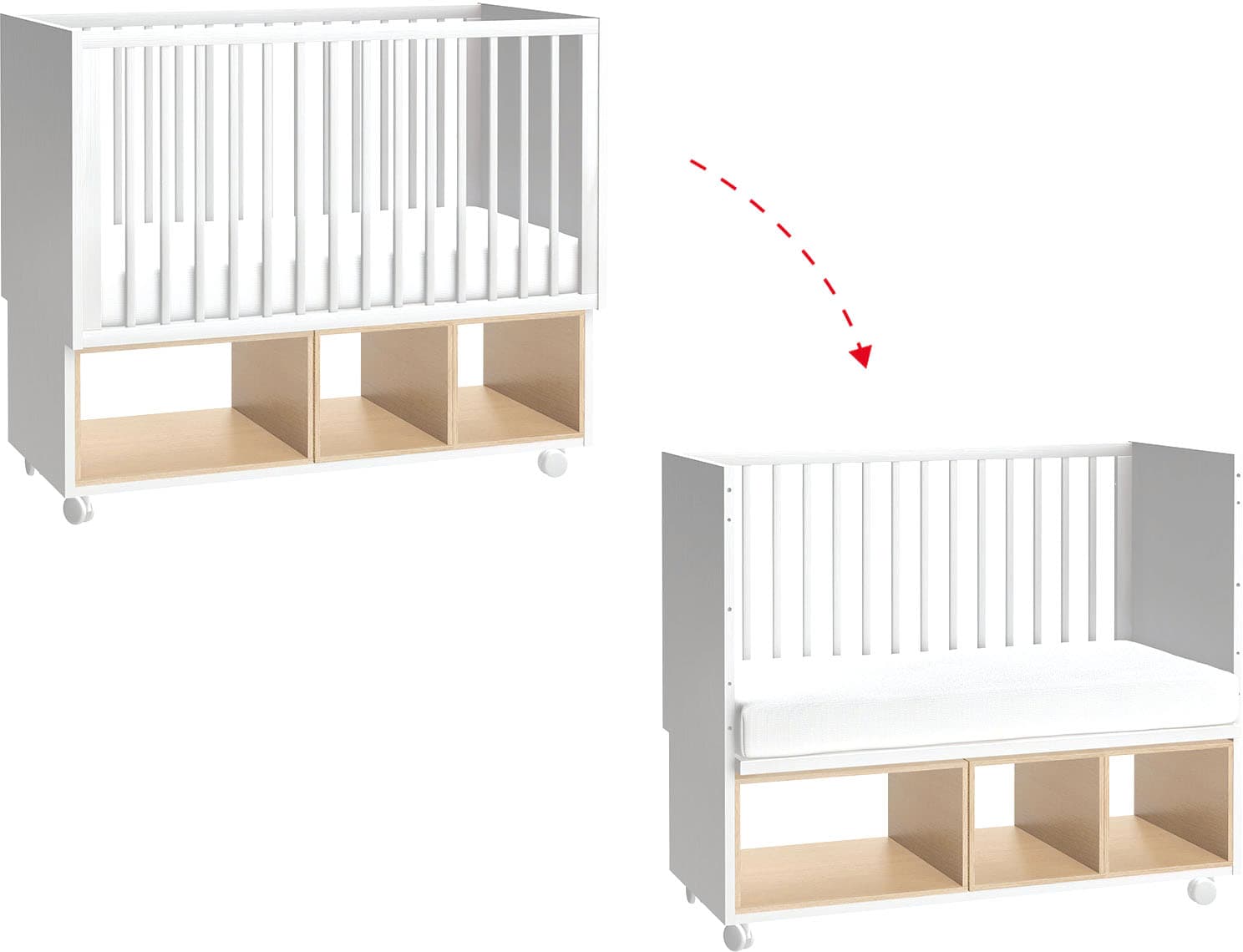 Cot bed 60x120 4 You