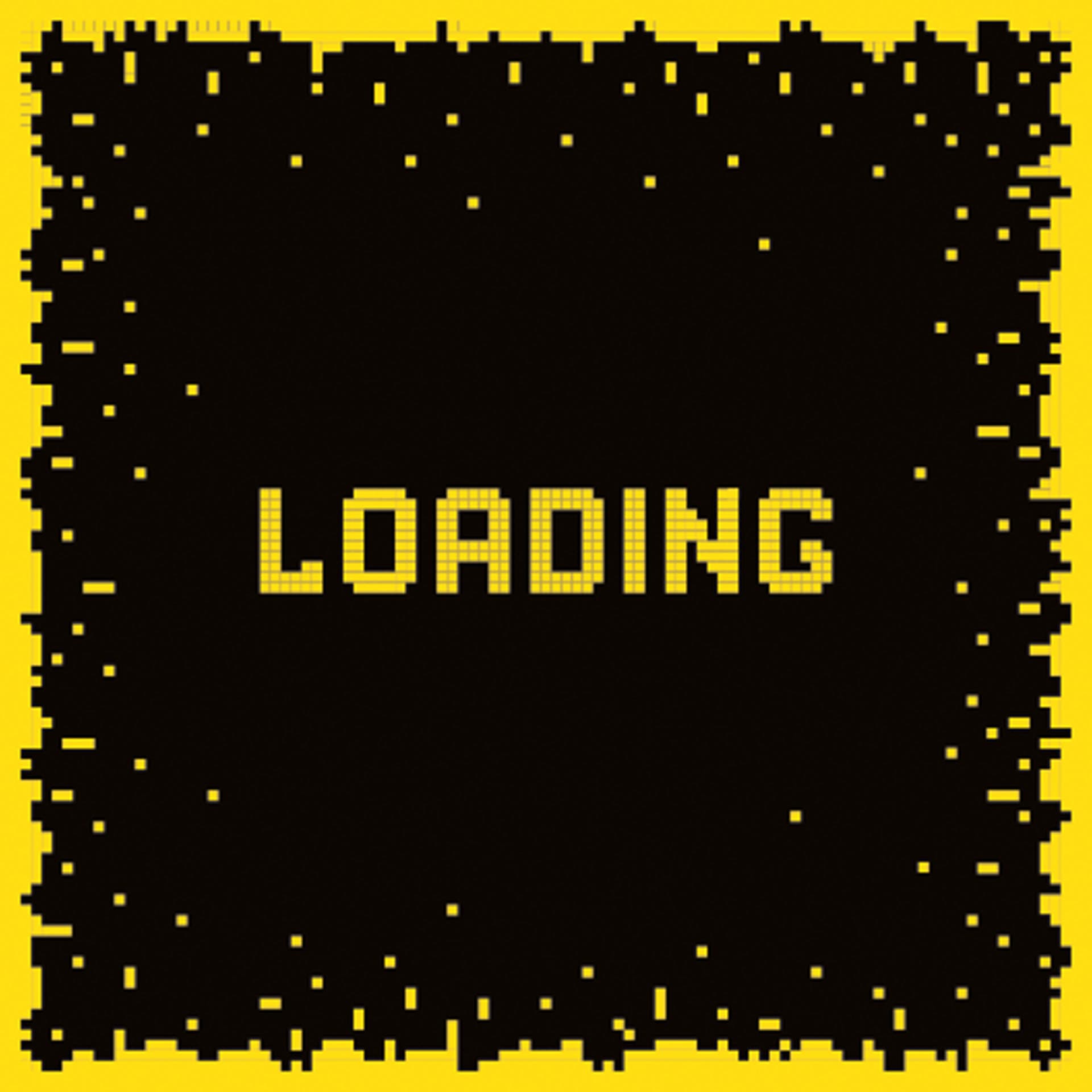 Metal front overlay Loading yellow