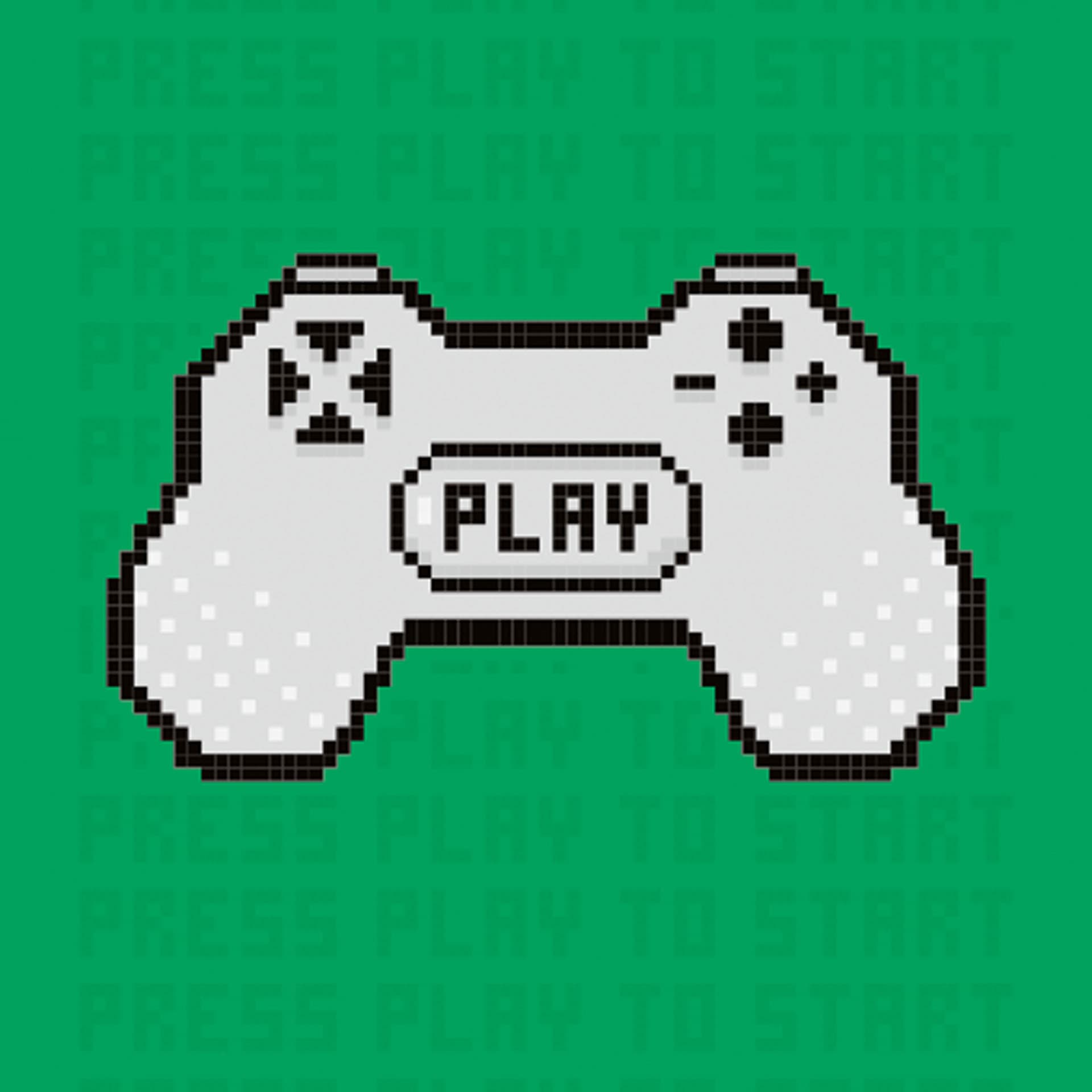Metal front overlay Gaming Pad green