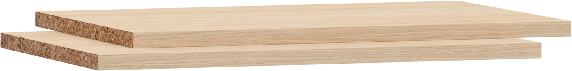 Additional 2 shelves for the wide shelf and the wide wall shelf Reli