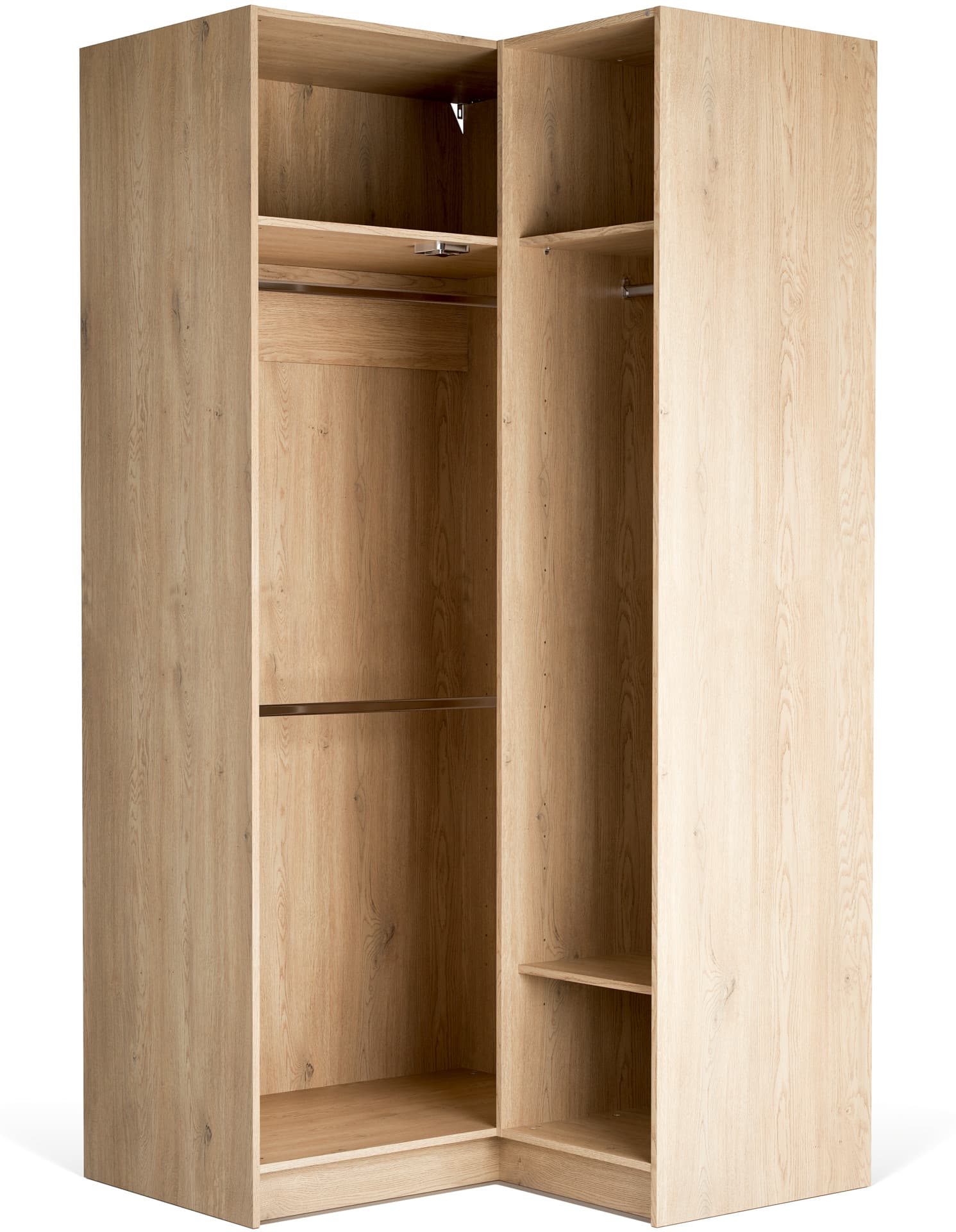 Open corner wardrobe 225 Stor