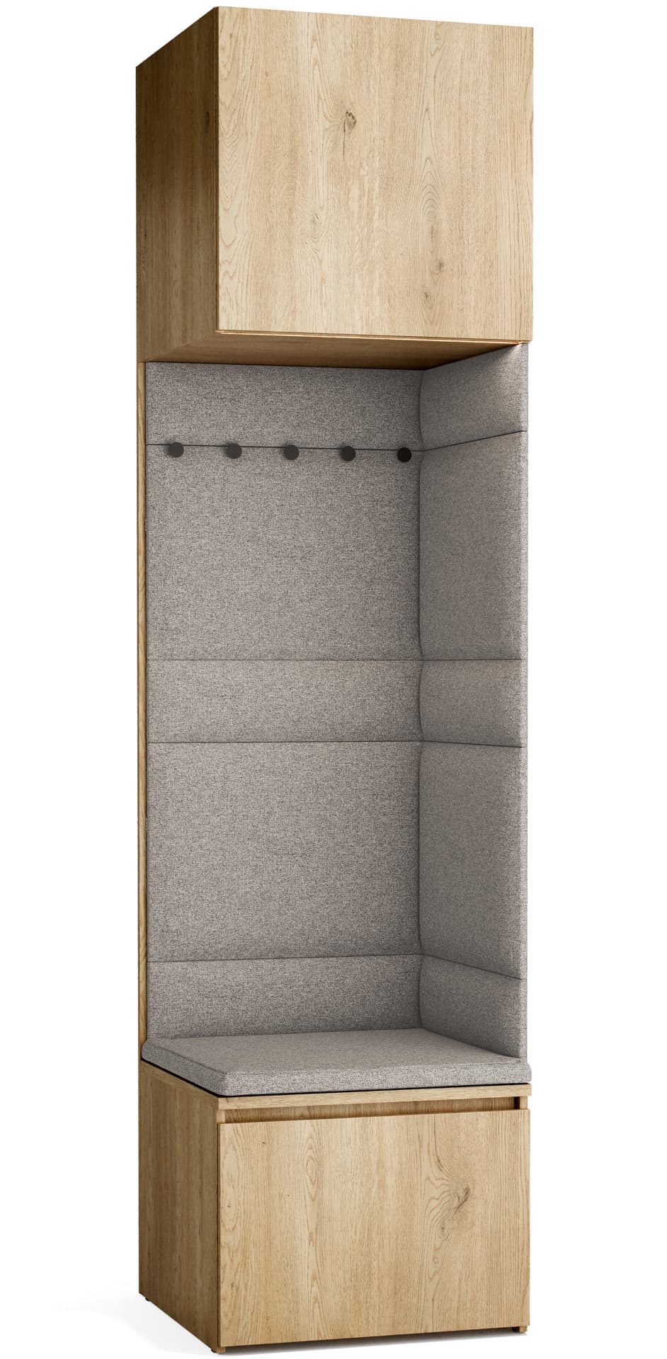 Hallway furniture set with shoe cabinet and seat 240 Stor