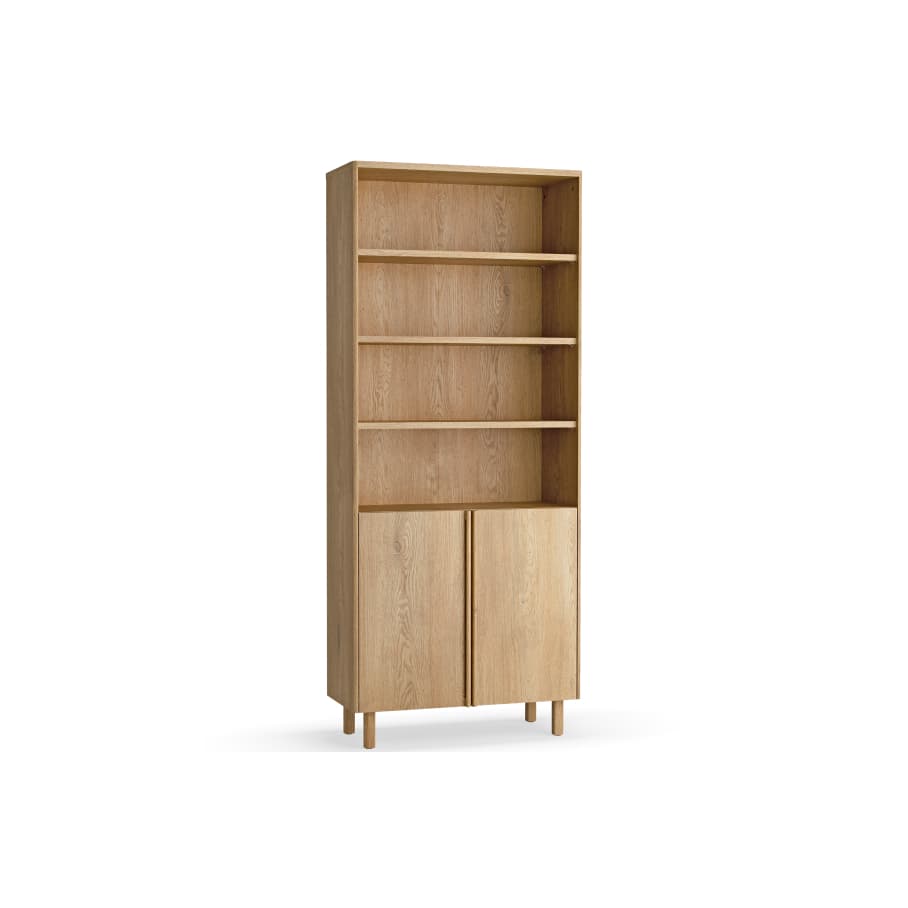 Well wide bookcase