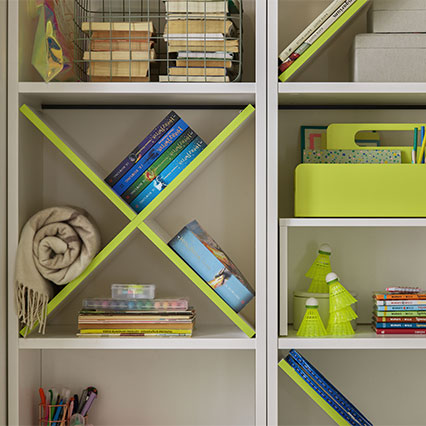 Filler X neon yellow Young Users arrangement