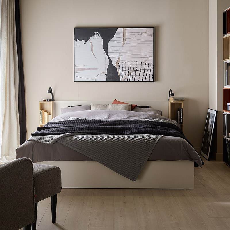Double bed 160x200 with headboard 4 You Fresh arrangement