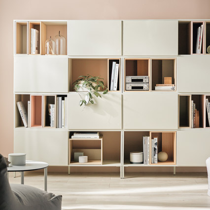 Bibliothèque double Into Arrangement