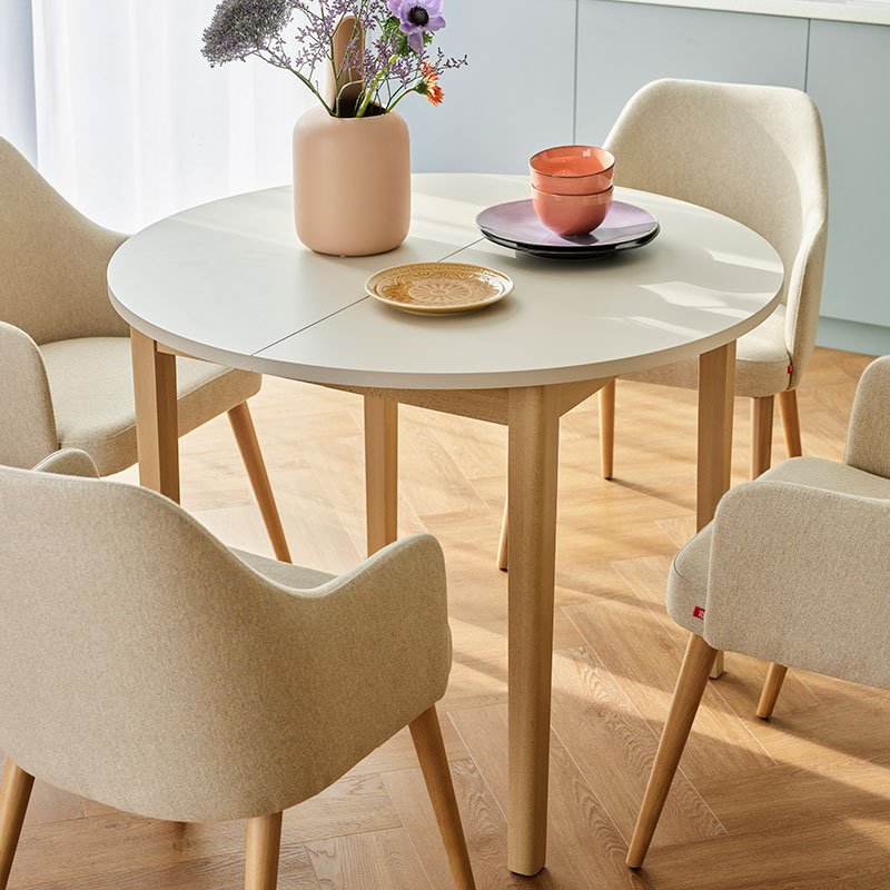 table extensible ronde Konso Arrangement