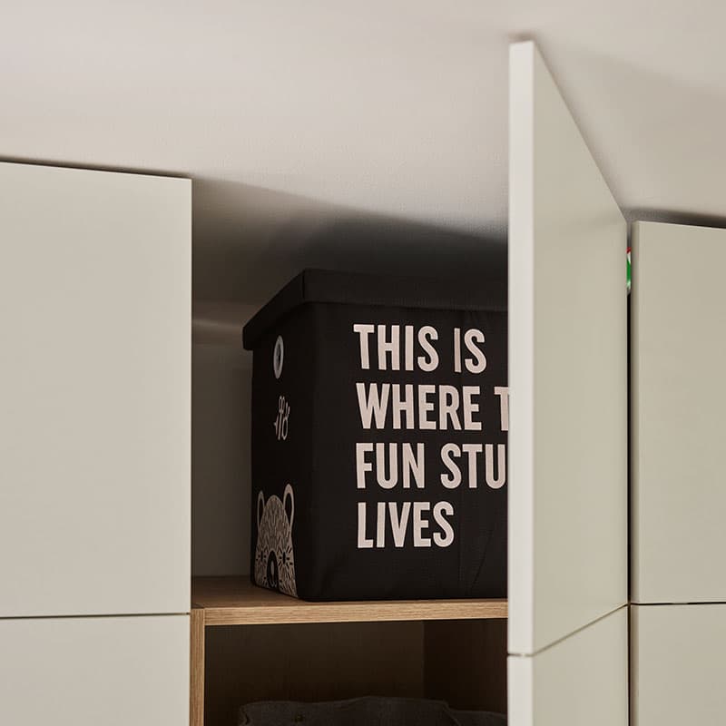 Türaufsätze für 1-türigen Kleiderschrank Stor Projekt