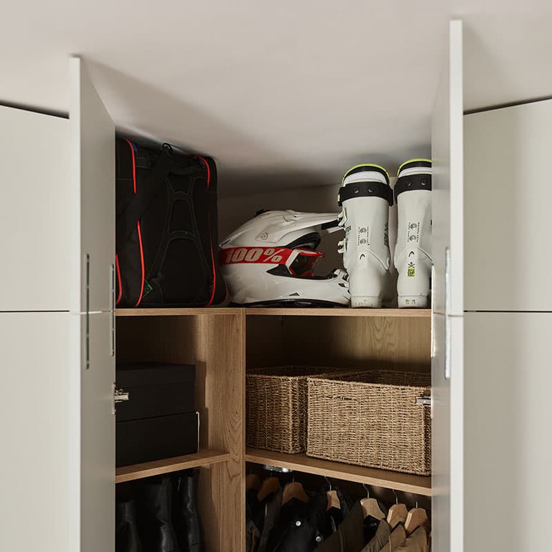 Türaufsätze für Stor Eckschrank Projekt