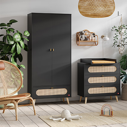 2-türiger Kleiderschrank Canne Projekt