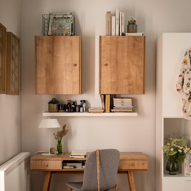 Wall storage unit Nature arrangement