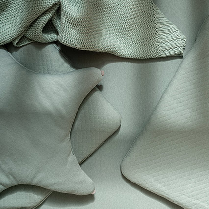 Cotton bedding PURE mint arrangement