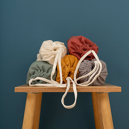 Drap housse 70x140 cm PURE couleur menthe Arrangement