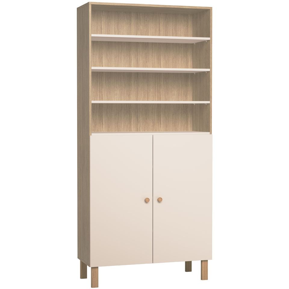 Double high bookcase 2x4 Creative