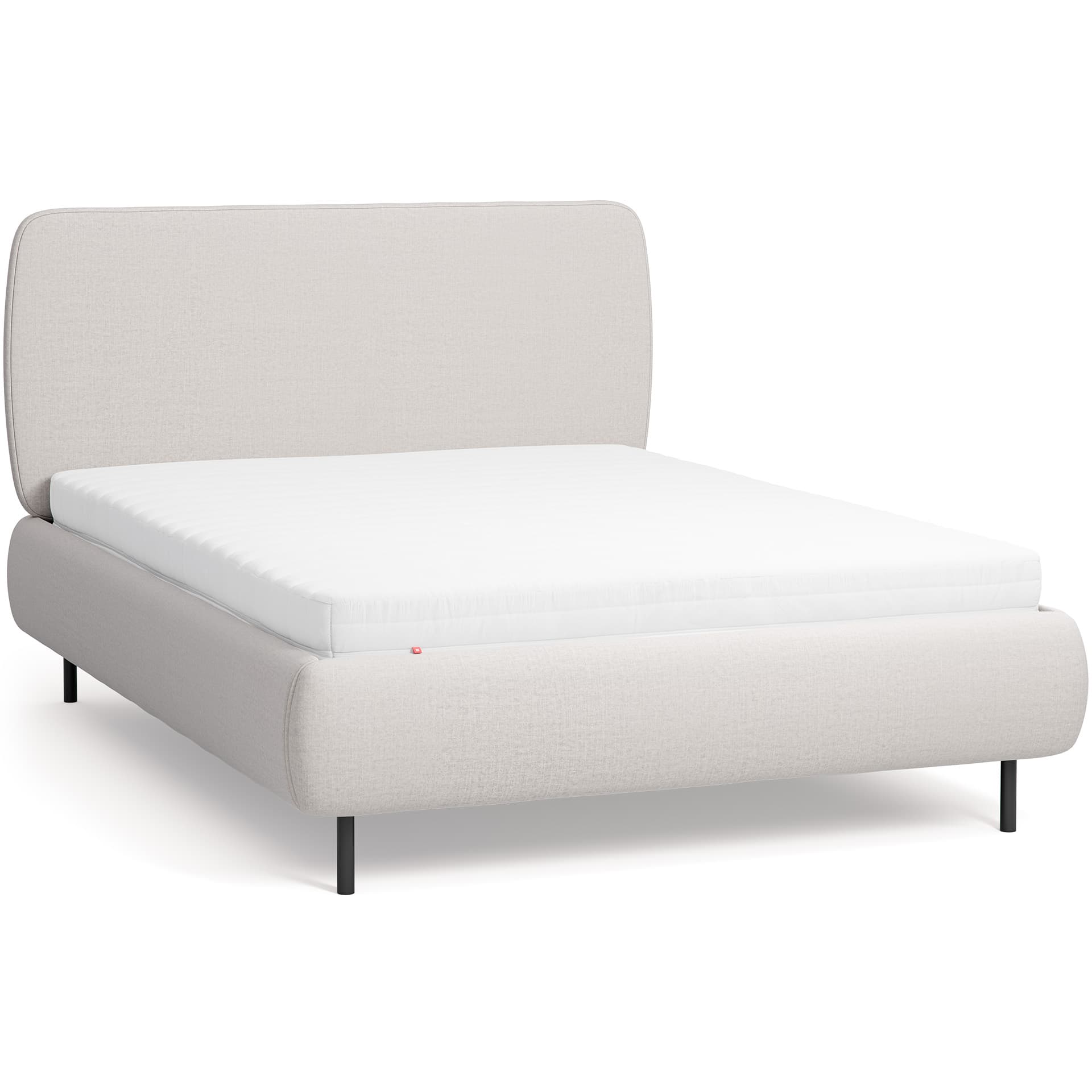 Upholstered bed 140x200 Calme