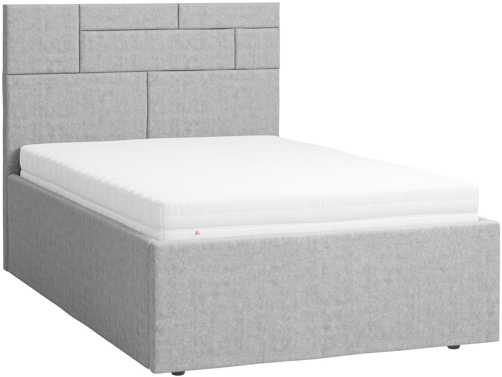 Upholstered bed with large container 120x200 Harmonic