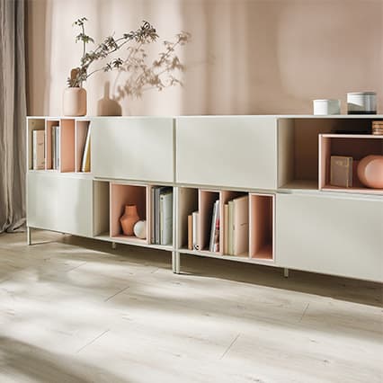 Double sideboard Into arrangement