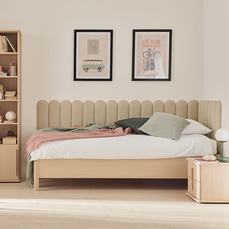 Single bed without headboard 90x200 OMM arrangement